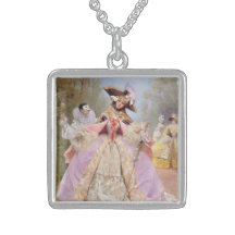 Vintage Masquerade Ball Necklace