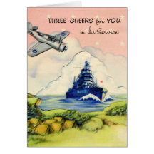 Vintage Military Pen Pal Card
