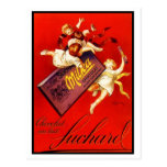 Vintage Milka Chocolate Ad Postcards