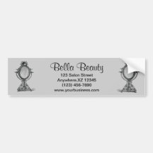 Vintage Mirror Bumper Stickers