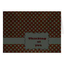 Vintage Monogrammed Card