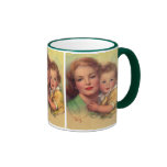 Vintage Mother and Child Portrait Mug
