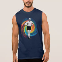 VINTAGE MUSCLE MAN Sleeveless T-Shirt