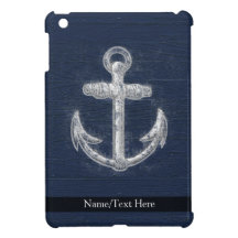 Vintage Nautical Anchor Cover For The iPad Mini
