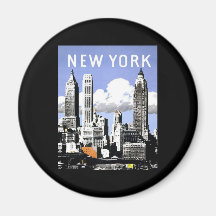 Vintage New York Magnets