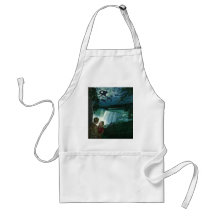 Vintage Newlyweds at Niagara Falls Apron