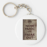 Vintage Now Panic & Freak Out Key Chain