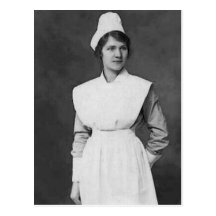 Vintage Nurse Postcard