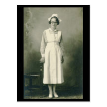 Vintage Nurse Postcard