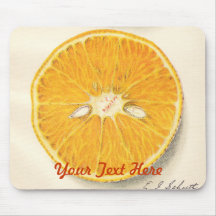 Vintage Orange Mousepad