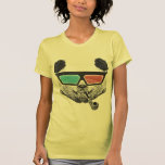 Vintage panda 3-D glasses Tees