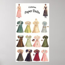 Vintage Paper Dolls, 2 of 2 Print