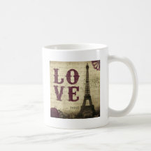 Vintage Paris Coffee Mug