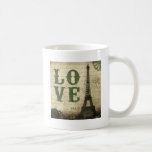 Vintage Paris Coffee Mugs