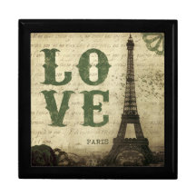 Vintage Paris Gift Box