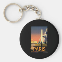 Vintage Paris Key Chains