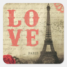 Vintage Paris Sticker