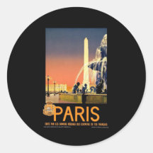 Vintage Paris Sticker