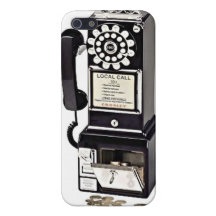Vintage Payphone iPhone 5 Case