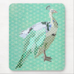 Vintage Peacock Mousepad mousepads