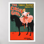 Vintage Performing Arts Poster The Circus Girl