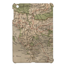 Vintage Physical Map of Greece (1880) Case For The iPad Mini