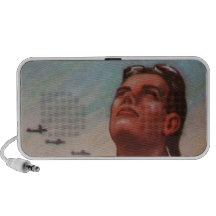 Vintage Pilot Doodle Speaker