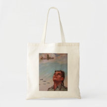 Vintage Pilot Tote Bag
