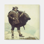 Vintage Pirates; Captain Bill Bones by NC Wyeth Refrigerator Magnets