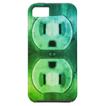 Vintage Plug Me In iPhone 5 Case