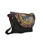 Vintage Poker Cards and Smoking Room Messenger Bag
