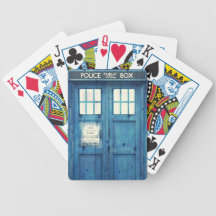 Vintage Police phone Public Call Box Deck Of Cards