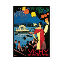 Vintage Poster Art Vichy France posters