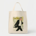 Vintage Poster, Caudieux by Toulouse Lautrec Canvas Bags