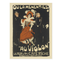 Vintage Poster Postcards