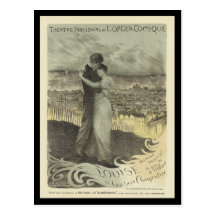 Vintage Poster Postcards - Lovers
