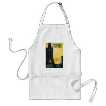 Vintage Praha Poster Apron