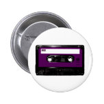 Vintage Purple Label Cassette Pin