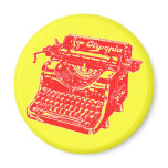 Vintage Red Typewriter
