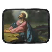 Vintage Religion, Jesus Christ Praying, Gethsemane Folio Planners