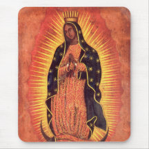 Vintage Religion, Lady of Guadalupe, Virgin Mary Mouse Pad