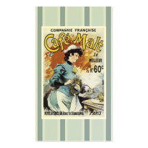 Vintage Restaurant Business Card