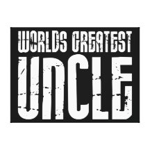 Vintage Retro Cool Uncles : World's Greatest Uncle Canvas Print