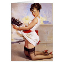 Vintage Retro Gil Elvgren Pin Up Girl Cards