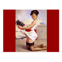Vintage Retro Gil Elvgren Pin Up Girl Post Cards