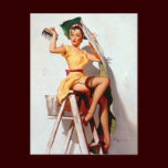 Vintage Retro Gil Elvgren Pin Up Girl postcards