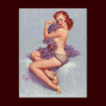 Vintage Retro Gil Elvgren Pin Up Girl postcards