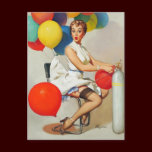 Vintage Retro Gil Elvgren Pin Up Girl postcards