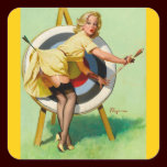 Vintage Retro Pinup Art Gil Elvgren Pin Up Girl stickers