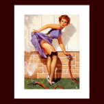 Vintage Retro Pinup Gil Elvgren Pin Up Girl Poster posters